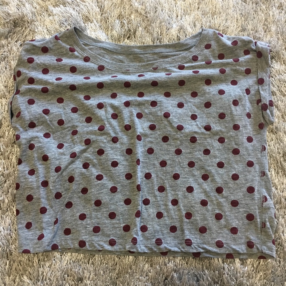 Polka dot top